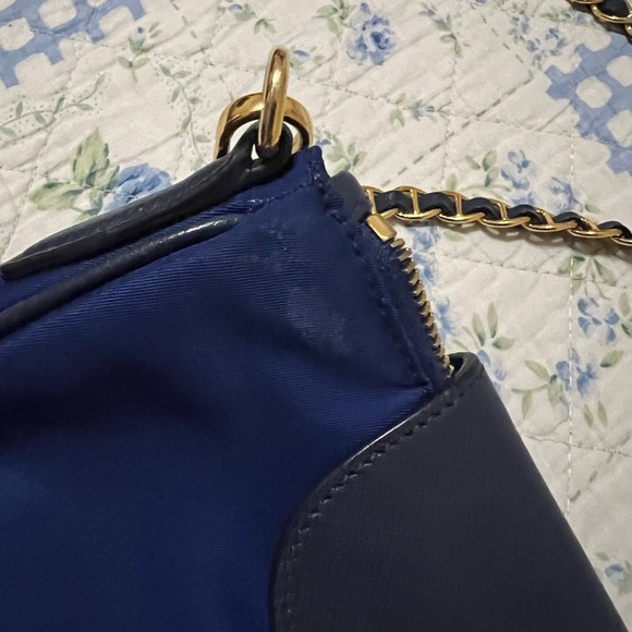 Prada Navy Blue Tessuto and Saffiano Leather - Picture 8 of 13